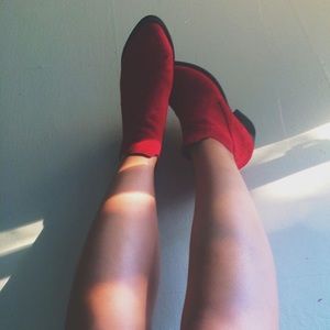 Jeffrey Campbell Red Western Boot (9)